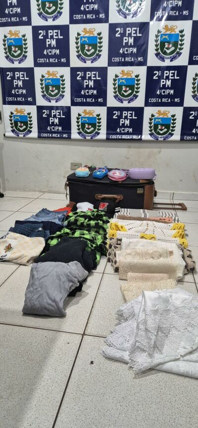 Imagem da notícia Flagrante em Costa Rica: Homem é preso após furtar residência e ser gravado por câmeras